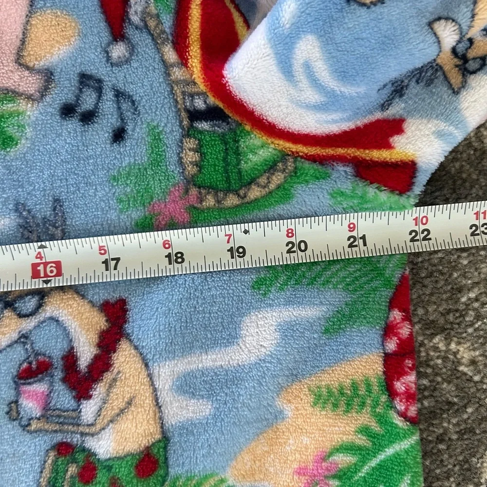 Women's large Secret Treasures Aloho Christmas Onesie zip‎ large